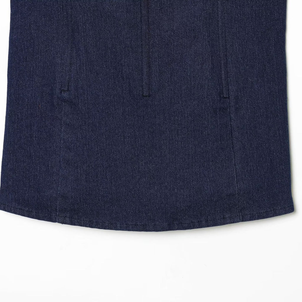 Cowboy effect tight corset style top