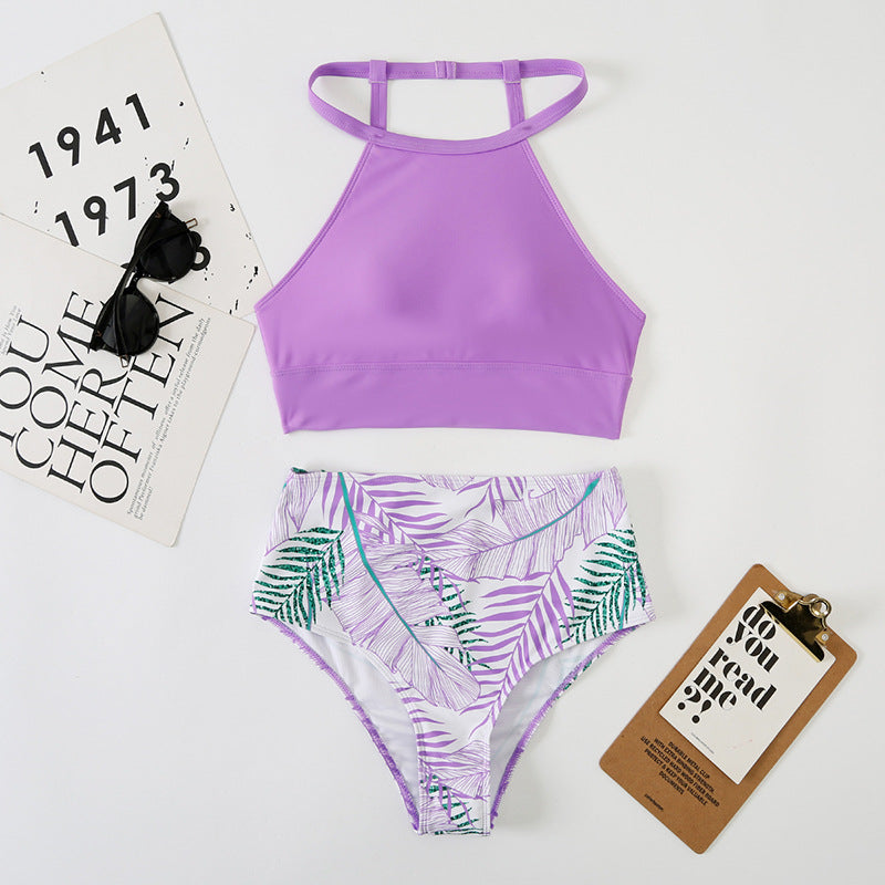 high-waisted bikini