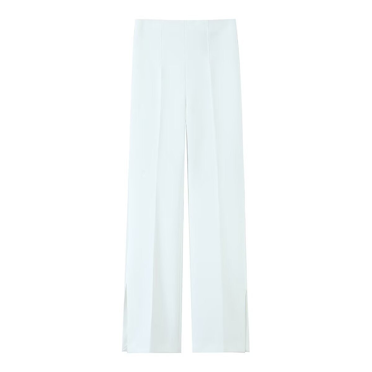 Commuting style elegant split flared pants