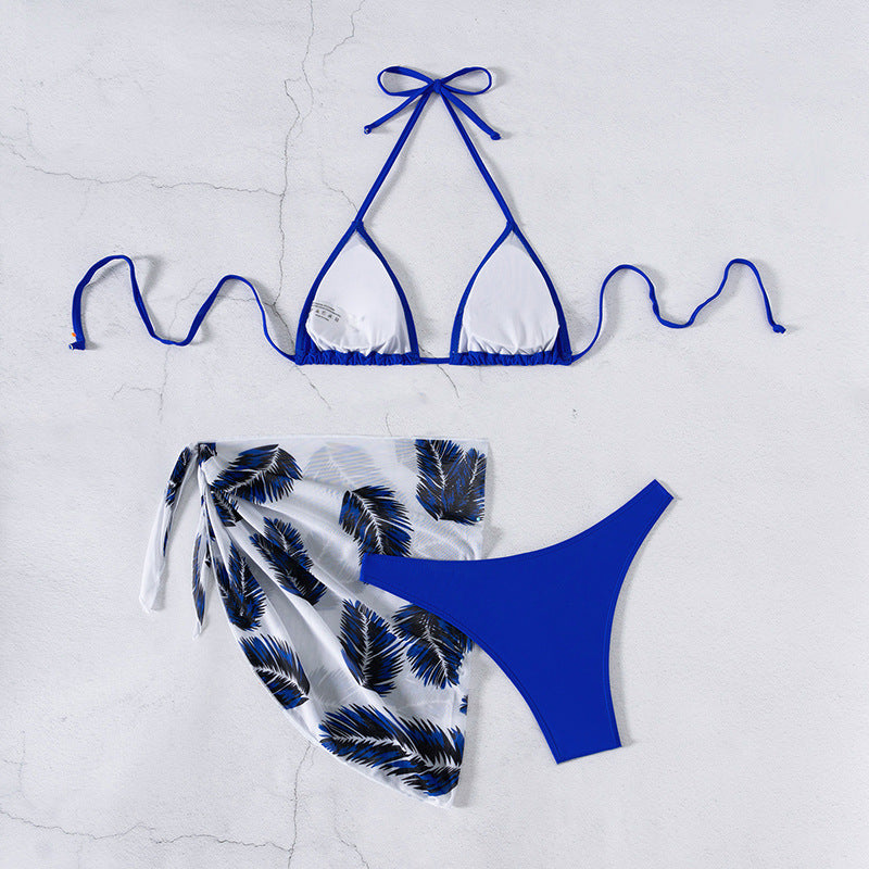 Bikini Swimwear Set for Women, Three-Piece