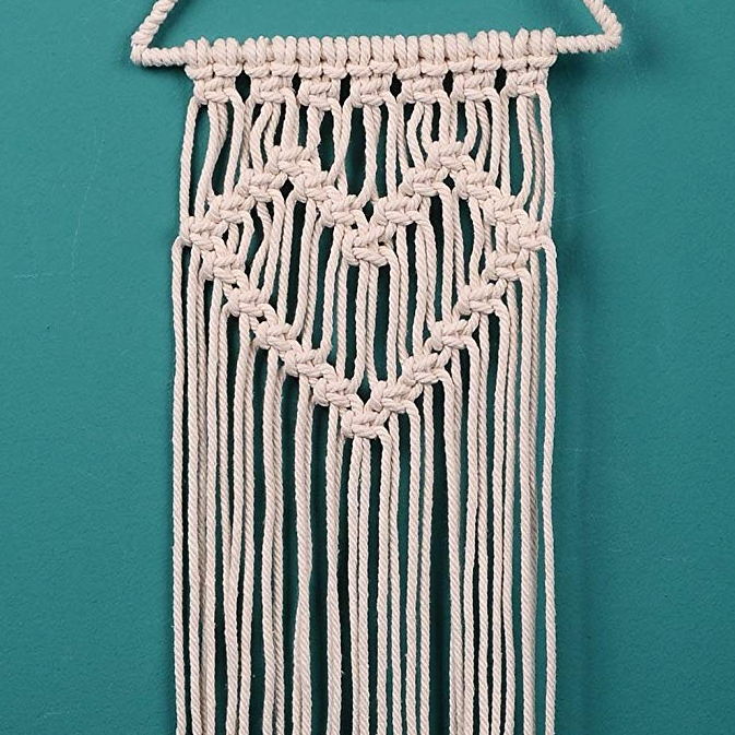 Artilady Dreamcatchers Macrame Wall Hanging - Boho Home Decoration Handmade Dream Catchers for Bedroom (Moon)