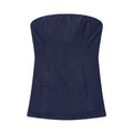 Cowboy effect tight corset style top