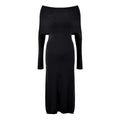 Knitted Dress for Women Autumn Winter Elegant Long Sleeve Sweater Dresses Korean Fashion Vestidos Midi