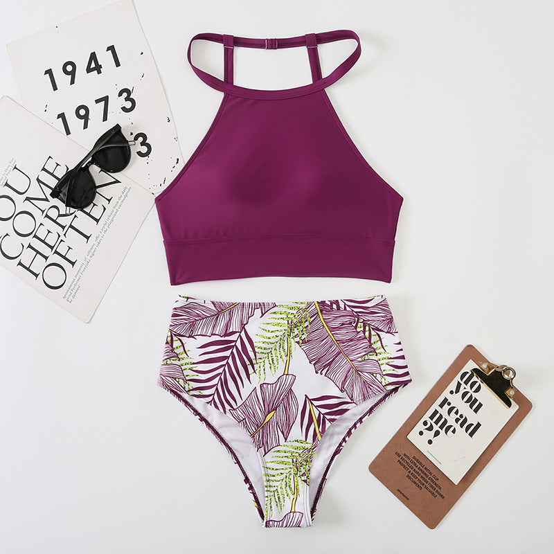 high-waisted bikini