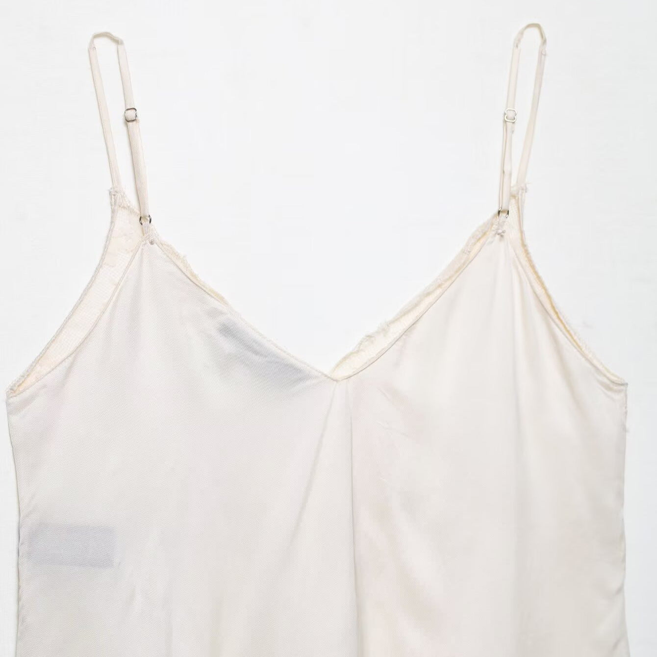 Lace lingerie style camisole top