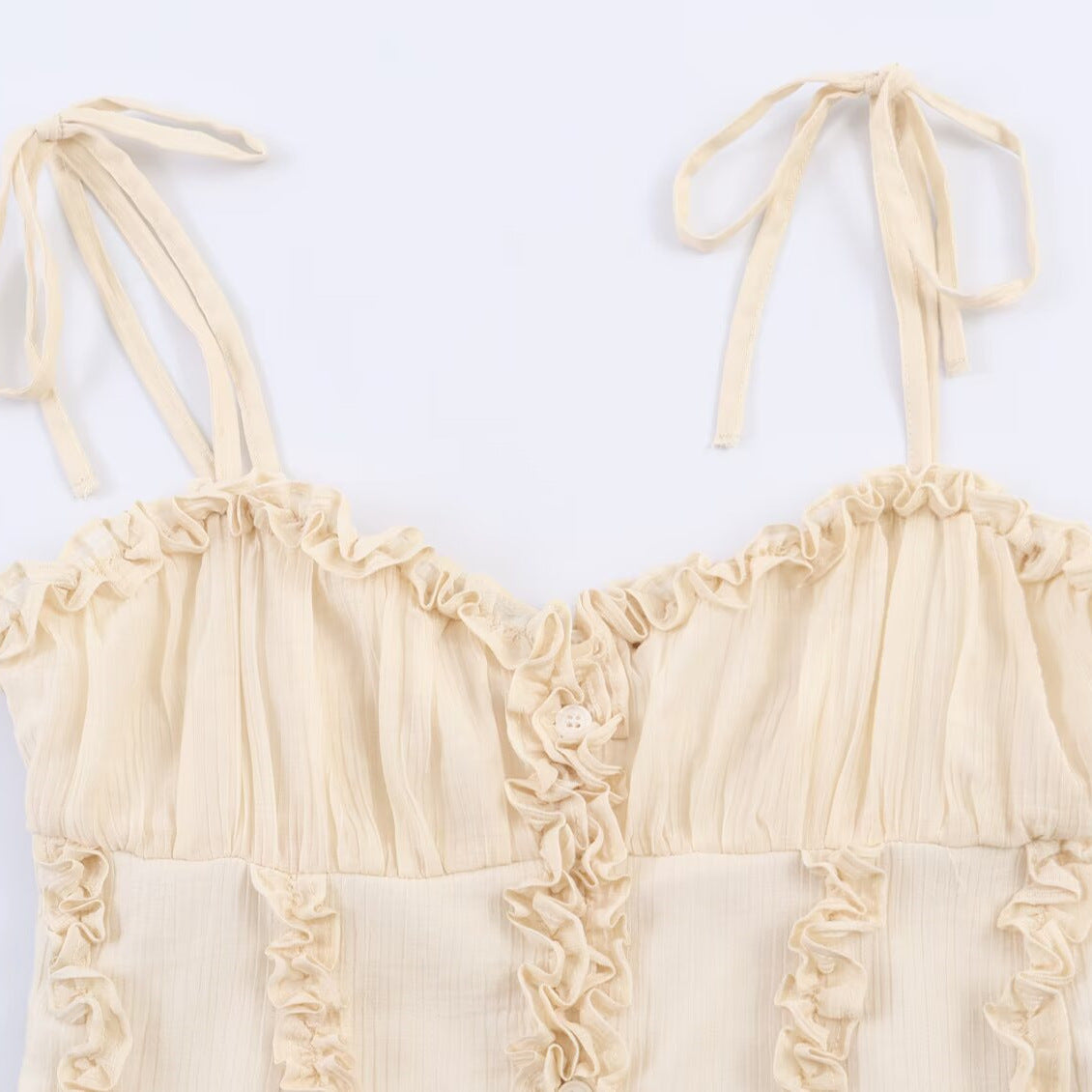 Hot girl layered decorative corset style top