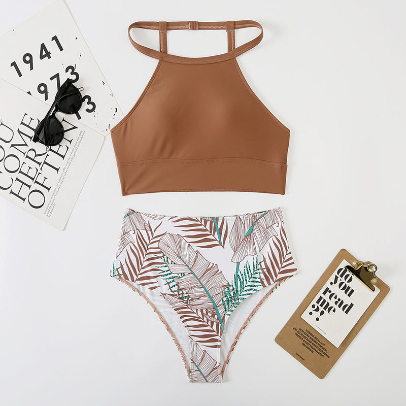 high-waisted bikini