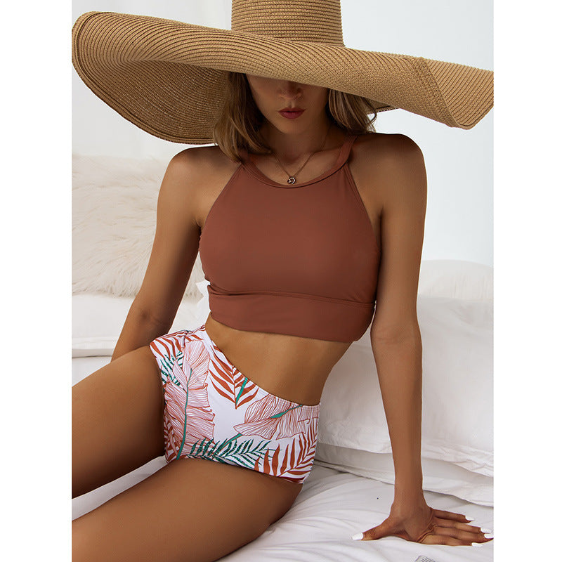 high-waisted bikini