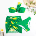 Three-Piece Separated Bikini Swimwear for Women